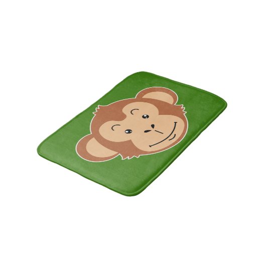 Monkey Face Badmat (Gekanteld)