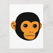 Monkey Face Briefkaart (Voorkant)