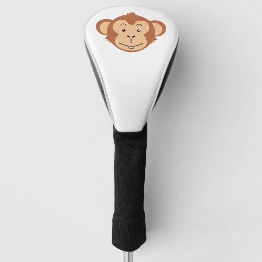 Monkey Face Golfheadcover (Voorkant)