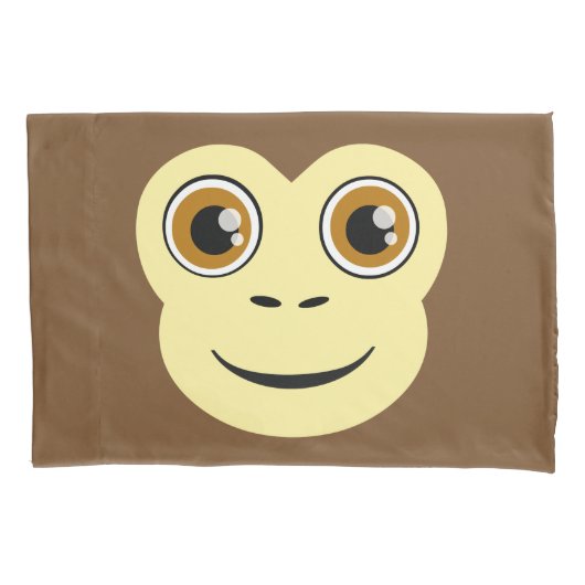 Monkey Face Kussensloop (Voorkant)