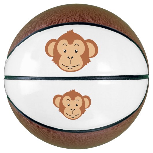 Monkey Face Mini Basketbal (Voorkant)