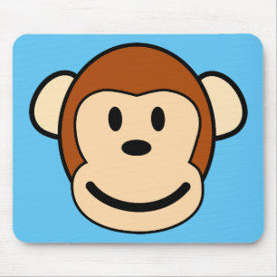 Monkey Face Mousepad Muismat