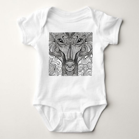 Monkey Face Romper (Voorkant)