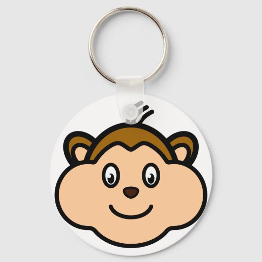 Monkey Face Sleutelhanger (Voorkant)