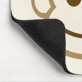 Monkey Face Vector Art Muismat (Hoek)