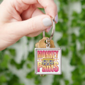 Monkey Flowery Pants Sleutelhanger (Hand)