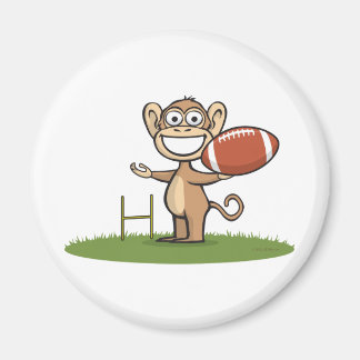 Monkey Football Magneet