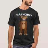 Monkey For Men Boys Primate Animal Monkey T-shirt (Voorkant)