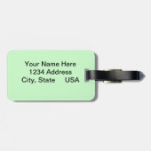 Monkey Forest Bagagelabel (Achterkant horizontaal)