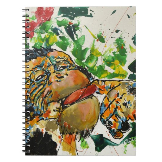 Monkey - Gentleman Notitieboek (Voorkant)