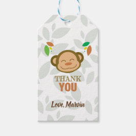Monkey Gift Label Cadeaulabel