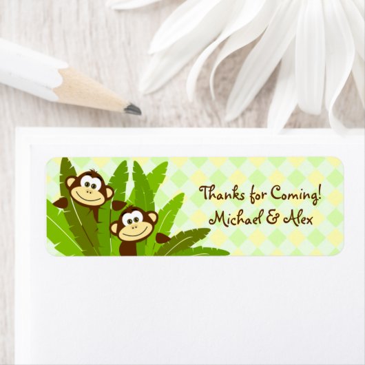 Monkey Gift Labels (Insitu)
