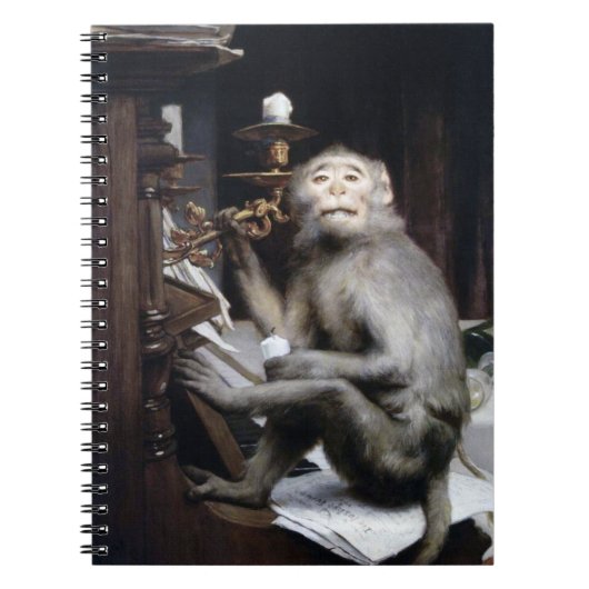 Monkey glimlachen notitieboek (Voorkant)