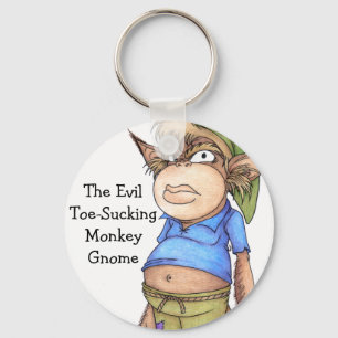 Monkey Gnome Sleutelhanger