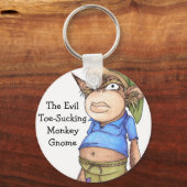 Monkey Gnome Sleutelhanger (Voorkant)