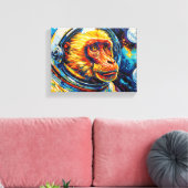 Monkey Gone to Heaven-4 Canvas Afdruk (Insitu (Woonkamer))