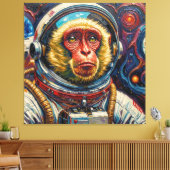 Monkey Gone to Heaven-7 Canvas Afdruk (Insitu (Woonkamer))