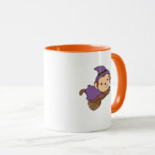 Monkey Halloween Witch Kinder Witch Costume Mok (Voorkant rechts)