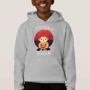 Monkey Happy Halloween Citrouille Cutest Dans Le P
