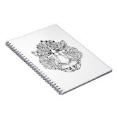 Monkey Head Doodle Notitieboek (Rechterzijde)