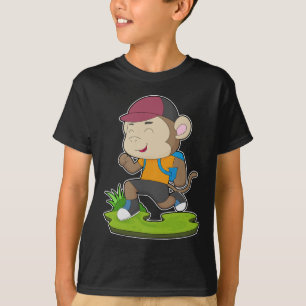 Monkey Hiker Rugzak T-shirt