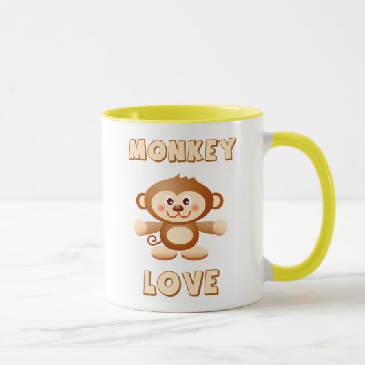 Monkey Hugs & Love Mok (Rechts)