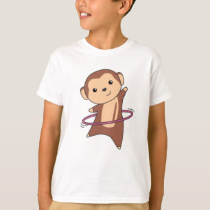 Monkey Hullern Funny Dancing Sport Huller Tires T-shirt