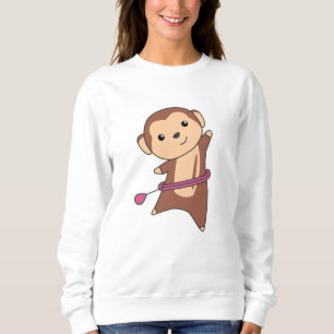 Monkey Hullern Funny Dancing Sport Huller Tires Trui