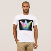 Monkey in Spotlights Mannen T-shirt (Voorkant volledig)