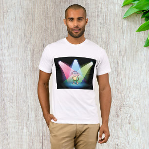 Monkey in Spotlights Mannen T-shirt