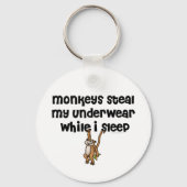 Monkey Joke Sleutelhanger (Achterkant)