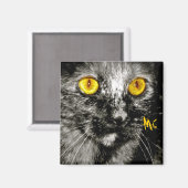 Monkey kat magneet (Voorkant / Achterkant)