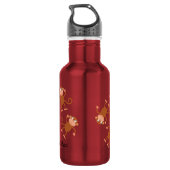 Monkey Kind Water Flacon met naam Waterfles (Achterkant)