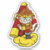 MONKEY KING SUN WUKONG STICKER (Voorkant)