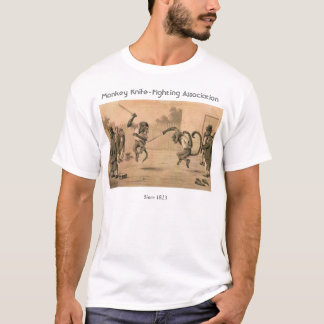 Monkey Knife-Fighting Association T-shirt