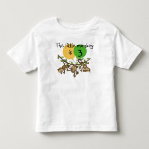 Monkey Little Swinge Birthday T-shirt