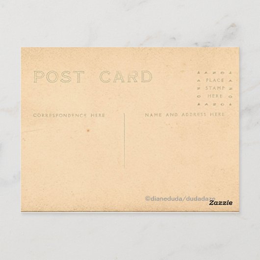 Monkey Love - Carte postale (Dos)