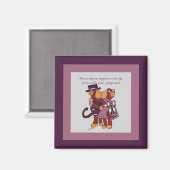 Monkey Love Magnet Magneet (Voorkant / Achterkant)