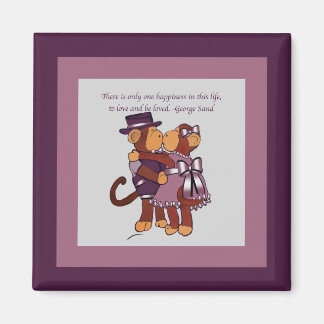 Monkey Love Magnet Magneet