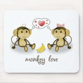 Monkey Love Mousepad Muismat