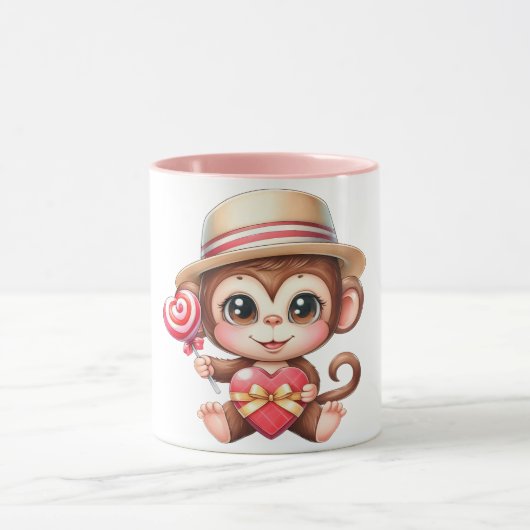 Monkey love Mug (Centre)