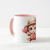 Monkey love Mug (Devant gauche)