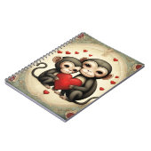Monkey Love Notitieboek (Linkerzijde)
