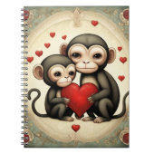 Monkey Love Notitieboek (Voorkant)
