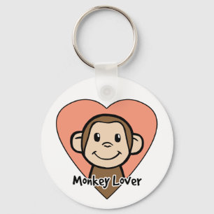 Monkey Lover Sleutelhanger