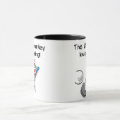 Monkey Loves Golfing Mok (Midden)