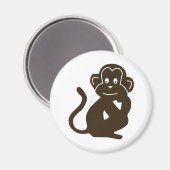 Monkey Magnet Magneet (Voorkant / Achterkant)