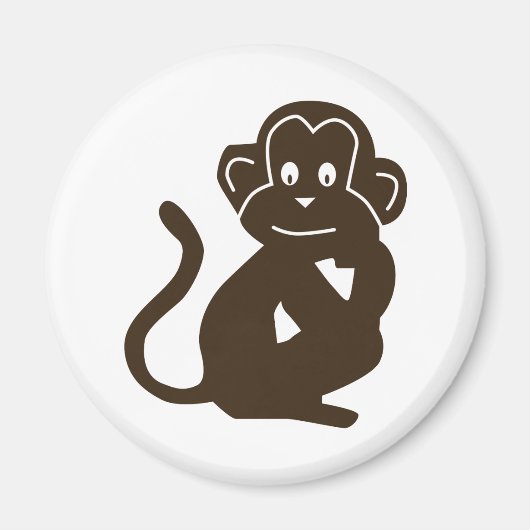Monkey Magnet Magneet (Voorkant)
