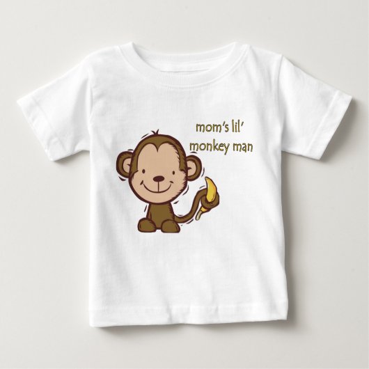 Monkey man T-shirt (Voorkant)