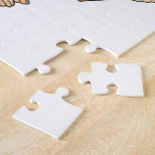 Monkey met Piece of Pizza Legpuzzel (Zijkant)